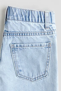 Jean à jambes larges avec motifs