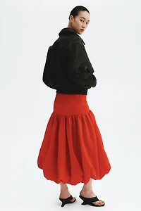 Midi Balloon Skirt