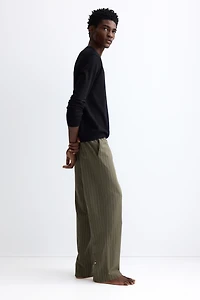 Relaxed-Fit Poplin Pants