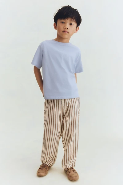 Cotton Muslin Joggers