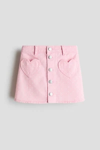 A-Line Denim Skirt