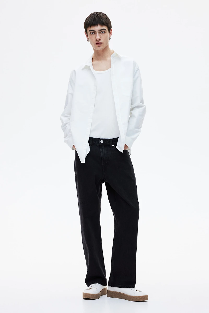 Straight Relaxed High Jeans