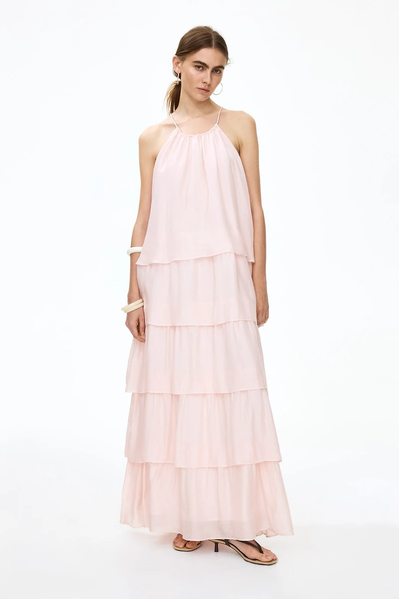 Tiered Strappy Dress
