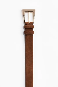 Suede Belt