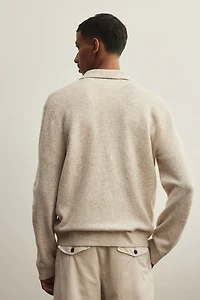 Regular Fit Half-Zip Sweater