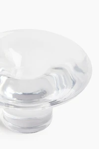 Glass Candleholder