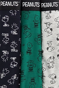 3-Pack Printed Cotton Boxer Briefs