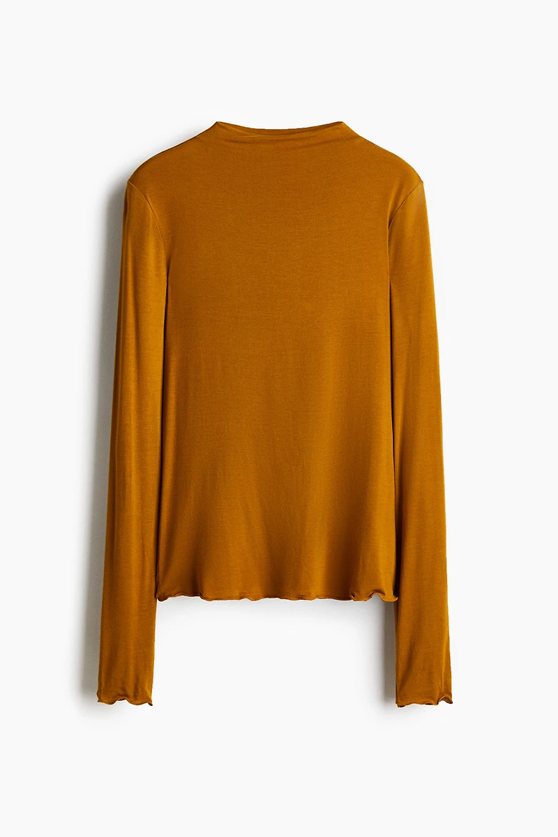 Haut à col cheminée