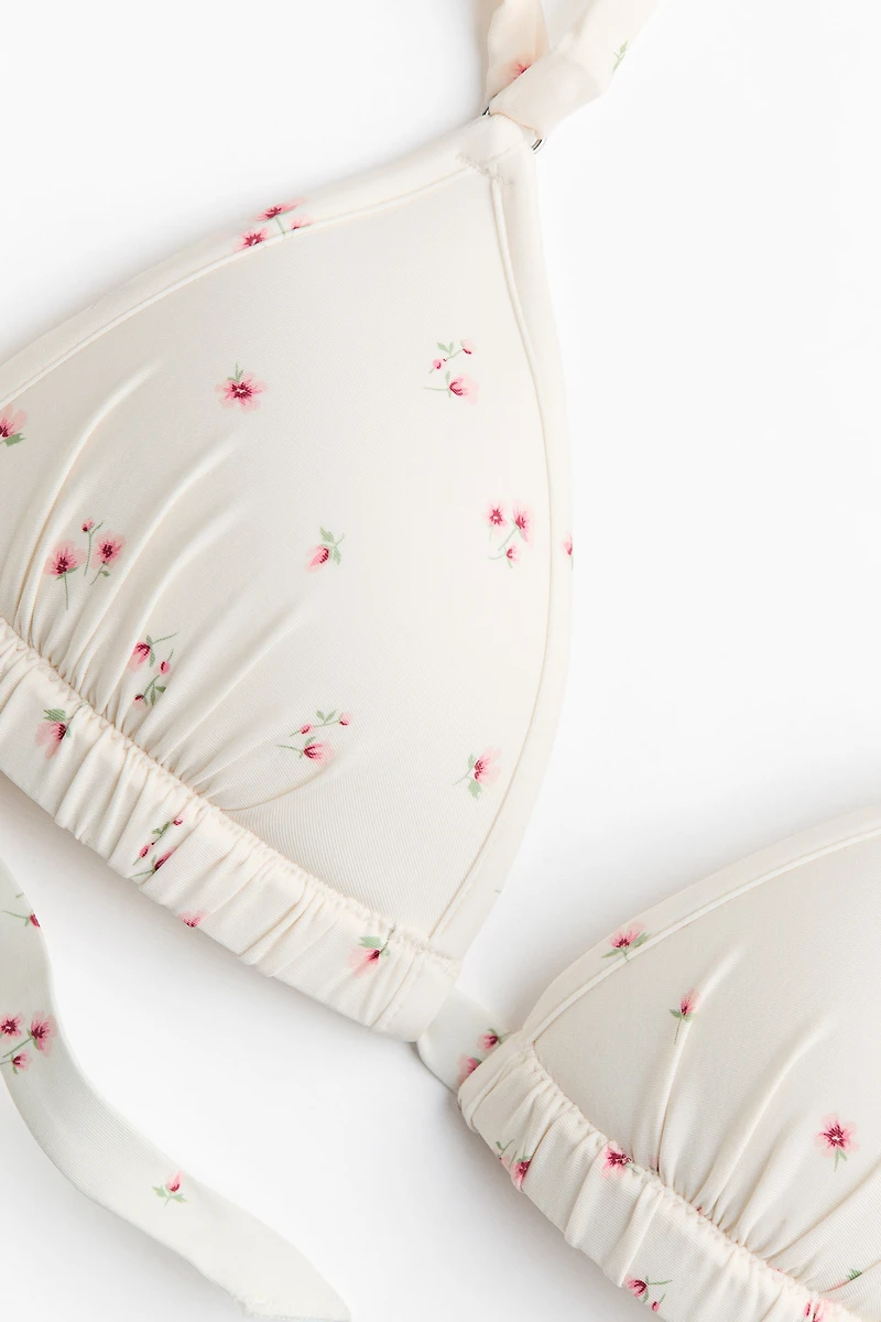 Haut de maillot triangle push-up