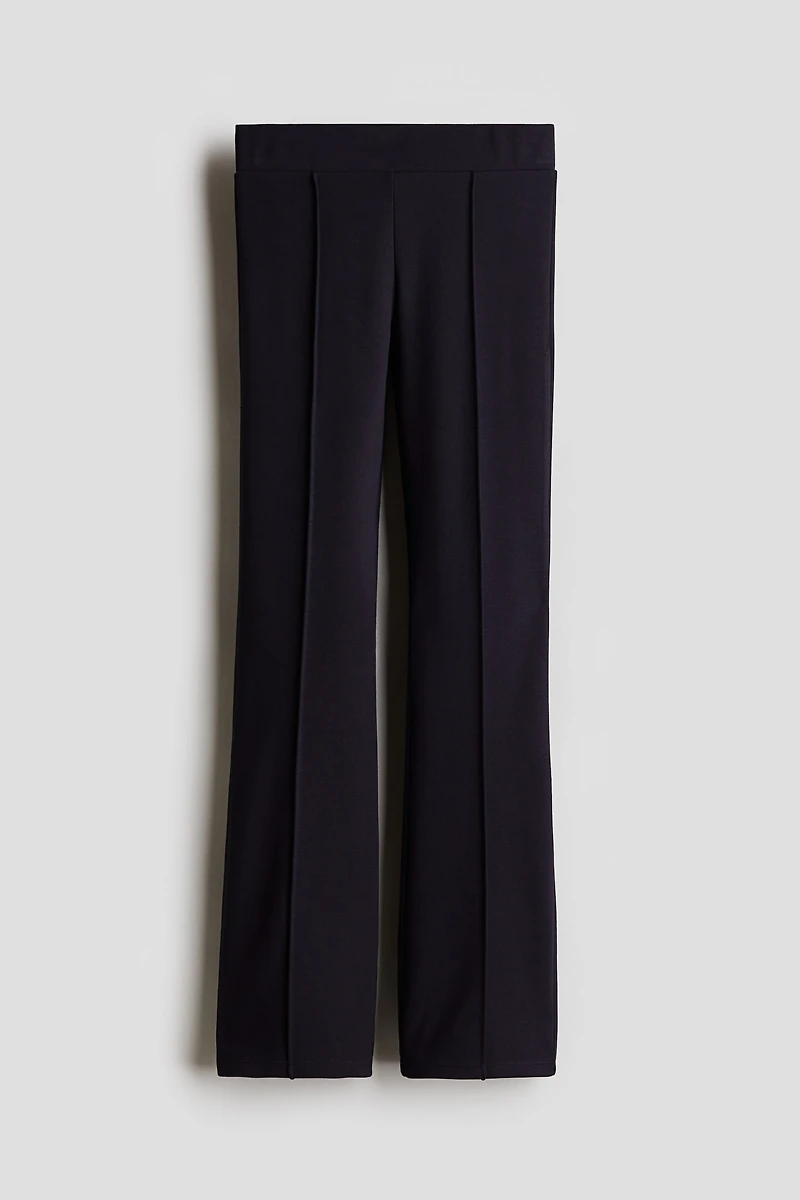 Pantalon évasé en jersey