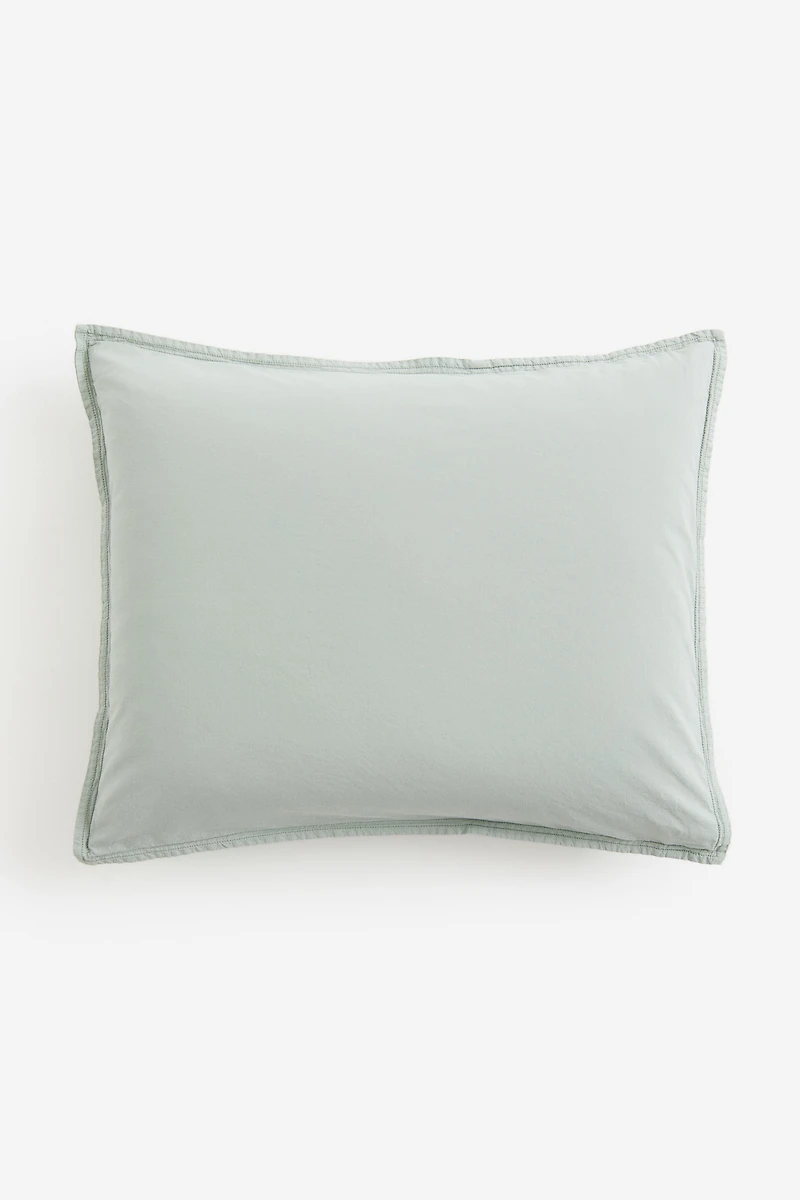 Washed Cotton Pillowcase