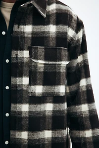 Regular-Fit Flannel Overshirt