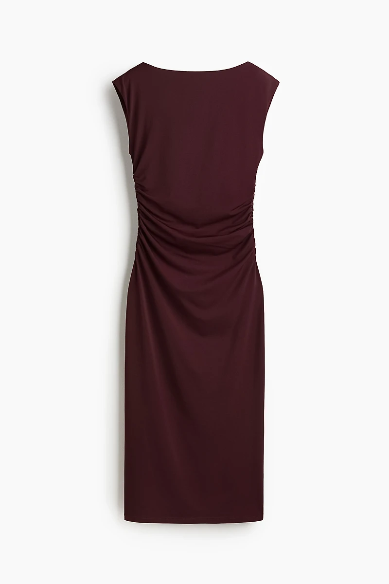 Cap-sleeved Dress