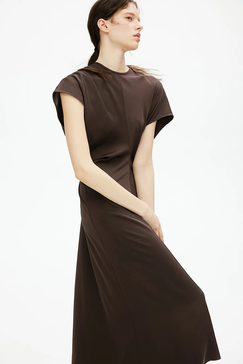 Tapered-Waist Dress
