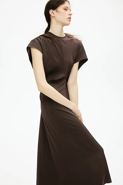Tapered-Waist Dress