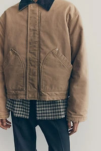 Veste de travail courte en toile