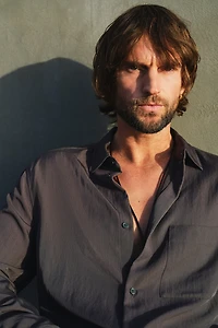 Loose-Fit Satin Shirt