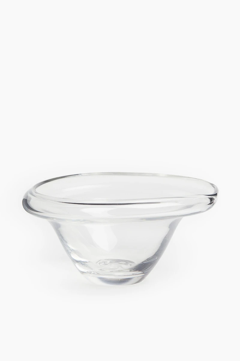 Bol asymétrique en verre