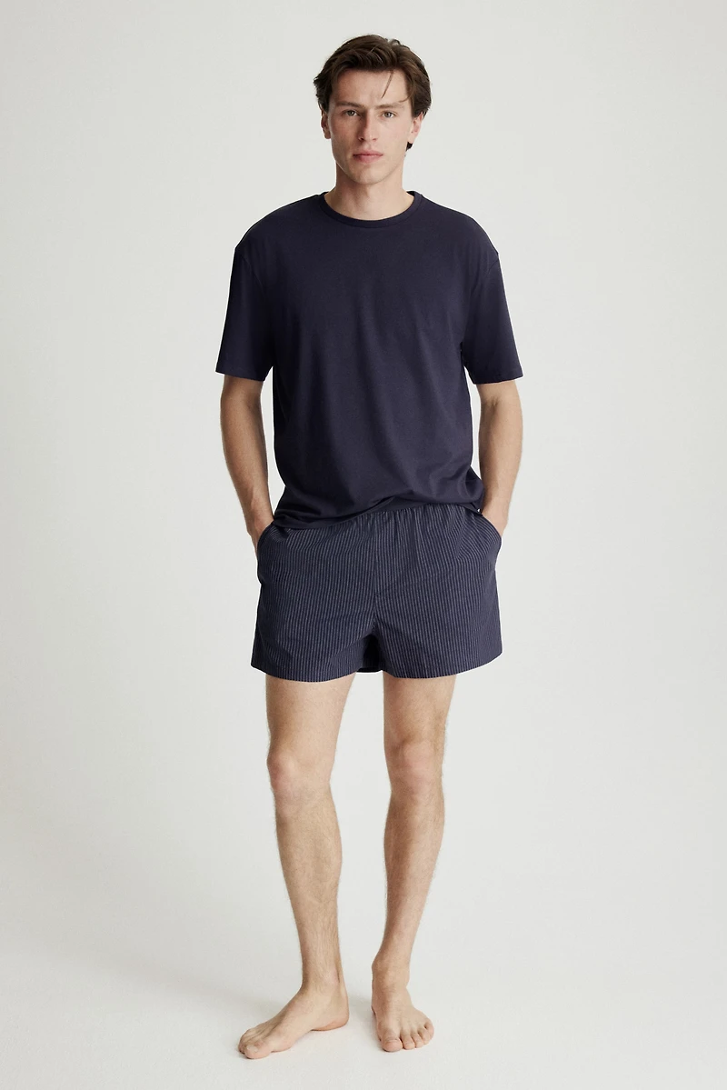 COOLMAX® Pajama T-Shirt and Shorts