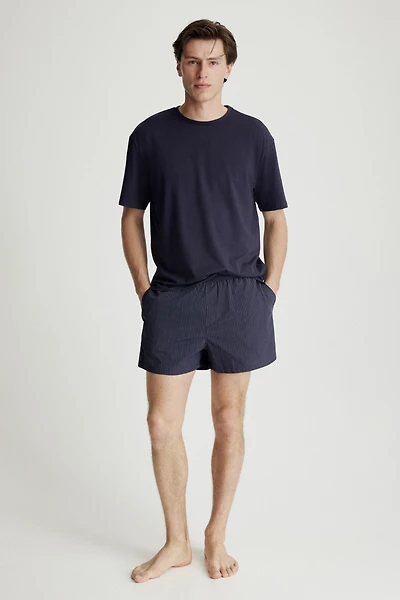 COOLMAX® Pajama T-Shirt and Shorts