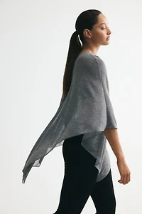 Haut cape asymétrique