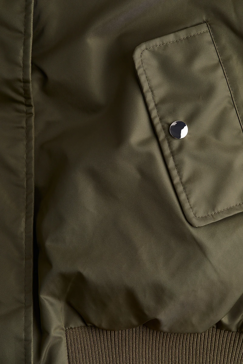 Oversized Padded Bomber Jacket