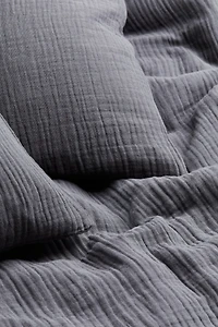 Muslin King/Queen Duvet Cover Set