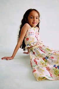 2-Piece Printed Linen Set