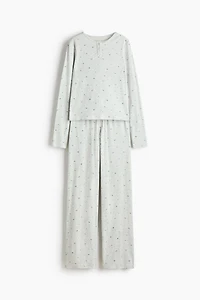 Pyjama en tricot pointelle