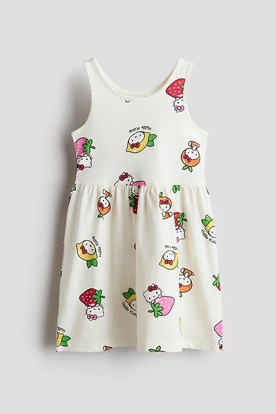 Robe imprimée en coton