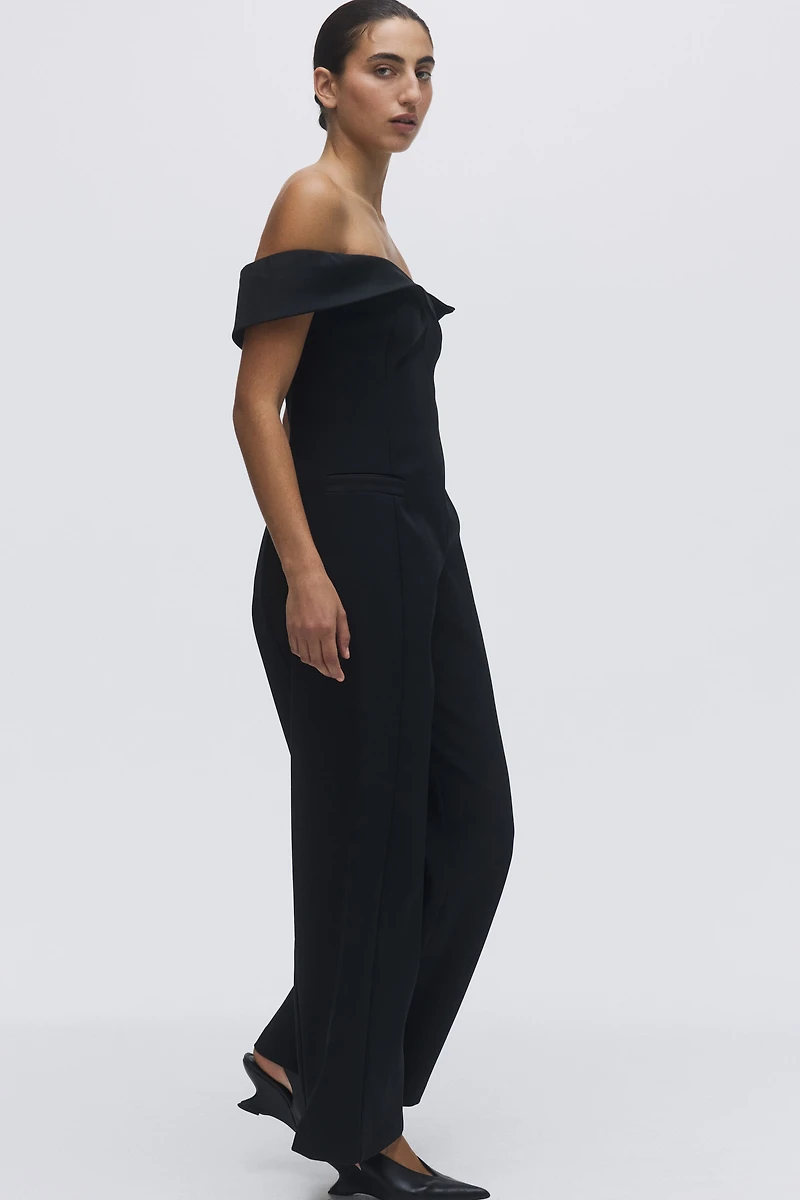 Off-the-Shoulder Jumpsuit