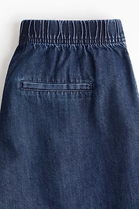 Denim Pull-On Shorts