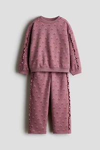 2-Piece Printed Sweatsuit