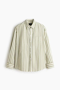 Relaxed-Fit Poplin Shirt