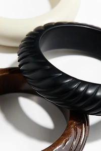 3-Pack Bangle Bracelets