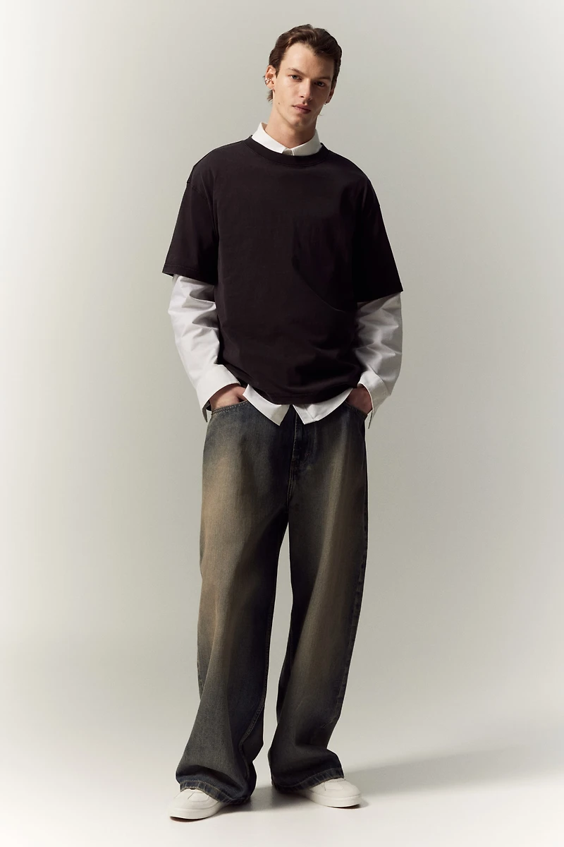 Loose-Fit Washed T-Shirt