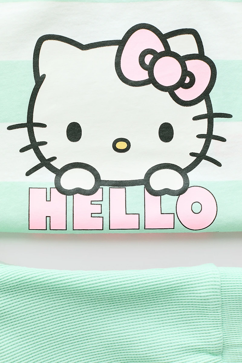 2-Piece Printed Cotton Set