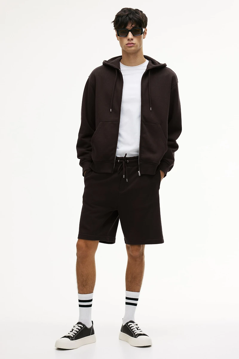 Loose-Fit Hooded Jacket