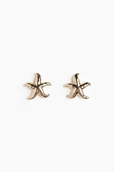 Boucles d'oreilles étoiles de mer