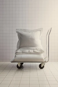 Cotton Percale King/Queen Duvet Cover Set