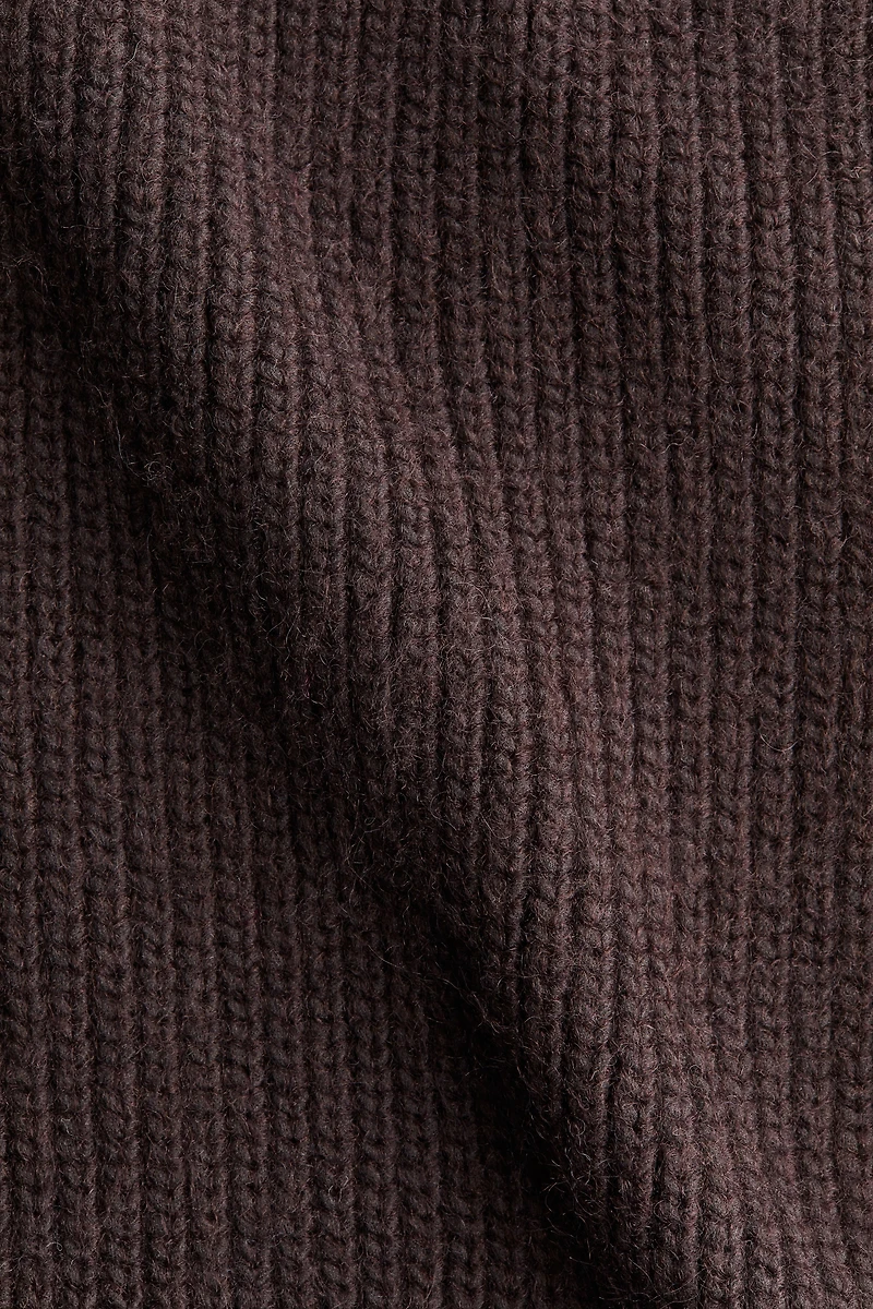 MAMA Before & After Half-zip Sweater