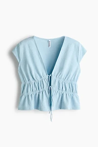Tie-Front Top