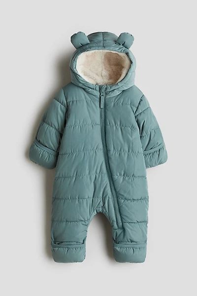 Pile-Lined Snowsuit