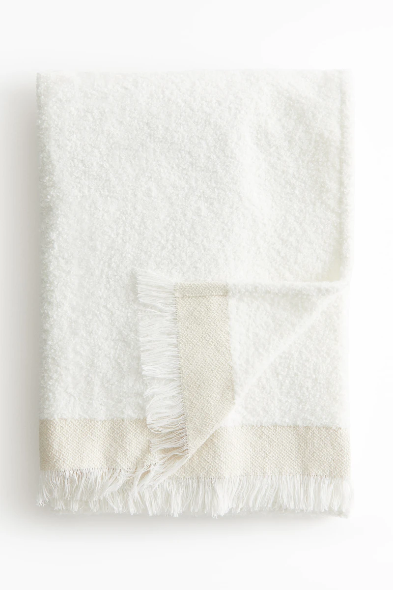 Bouclé Throw