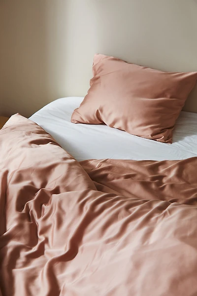 Satin Twin Duvet Cover Set