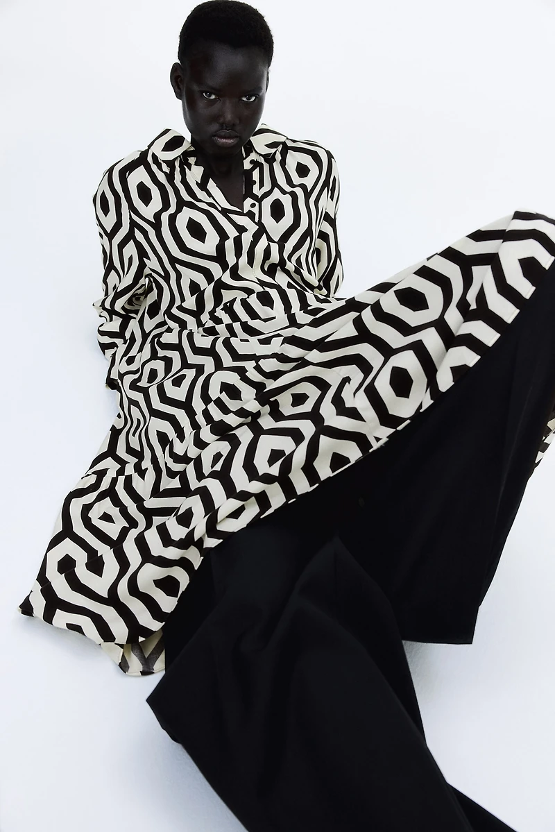 Viscose Shirt Dress