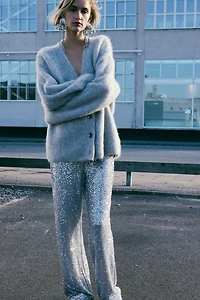 Pantalon à sequins