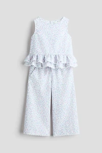 2-Piece Linen-Blend Set