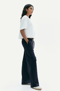 Wide-Leg Joggers
