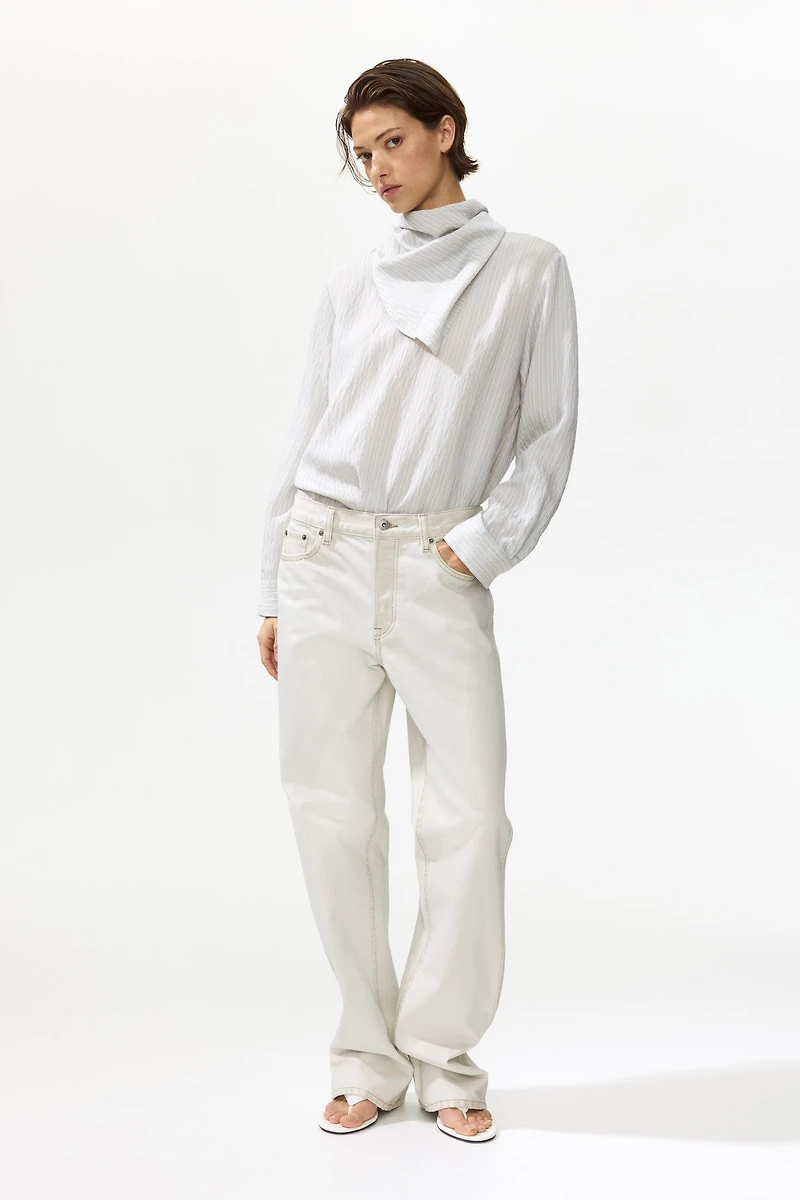 Blouse with Scarf